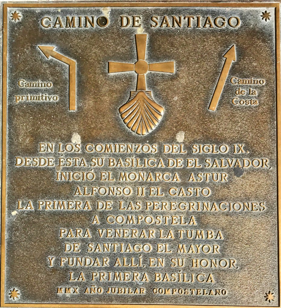 Both the Camino Primitivo and Camino del Norte start in Oviedo